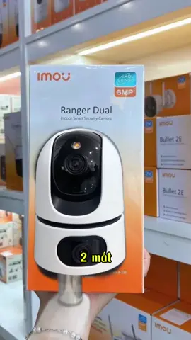Camera 2 mắt trong nhà IMOU Ranger Dual 6MP- Tầm nhìn ban đêm có màu - S2XP-6M0WED