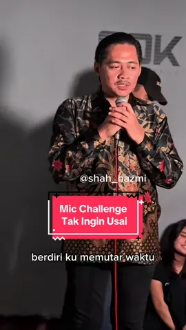 Mic Challenge : Tak Ingin Usai Untuk Dapatkan Tiket Klik Link Di Bio Grab Tiket Skrg Guys!! Selling Fast!! Jomm Jumpe Nanti!! Featuring : @IZZALANUAR @AZIQSUKOR @MierulHazly🚶🏻‍♂️ @aydellia.co @Dinda Dania  #fyp #micchallenge 