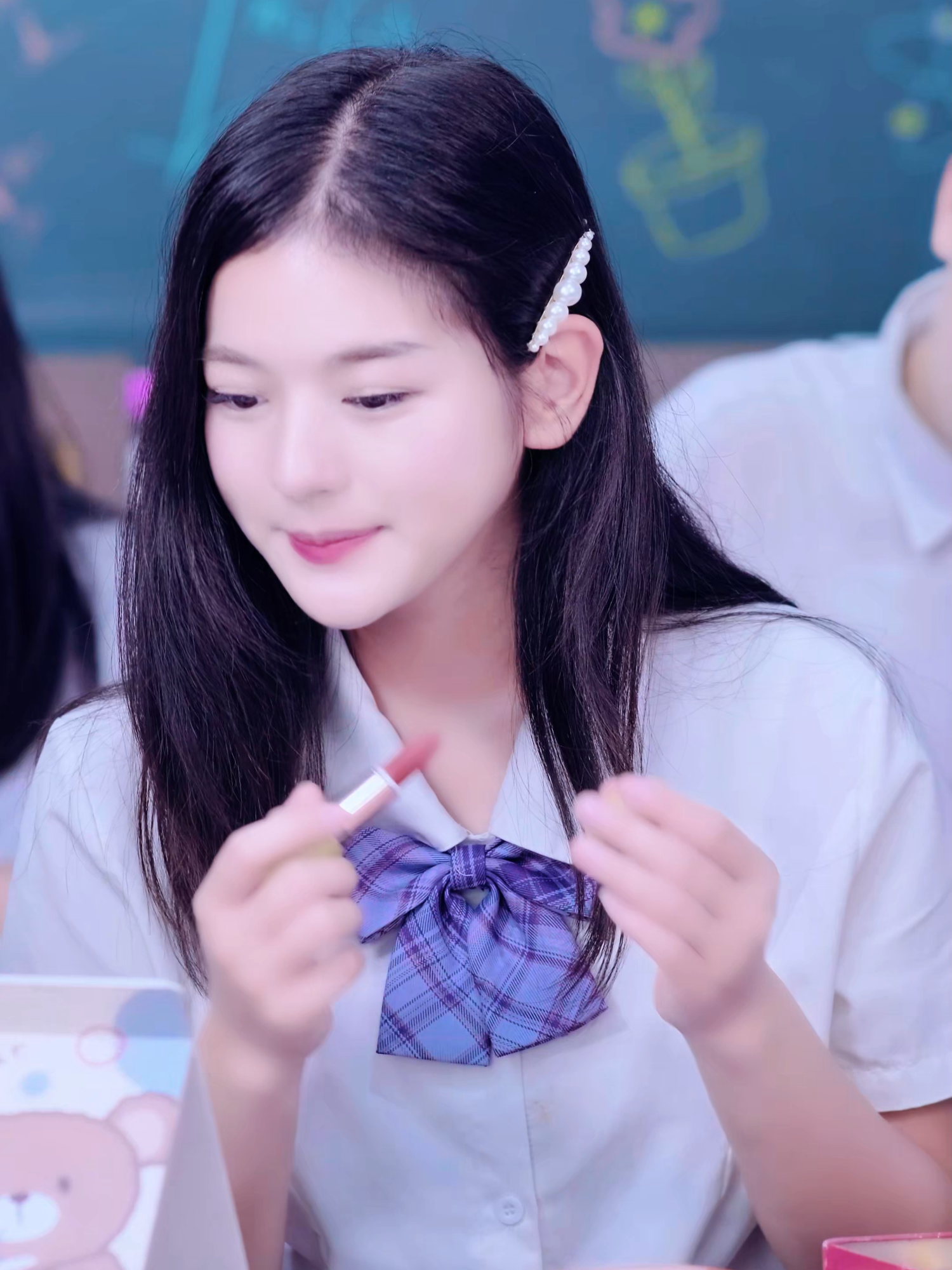 Forgetful Girl… Always in Trouble! 🤦‍♀️😭#linhchihihi #messyclassroom #linhchihihine #linhchihihihi_