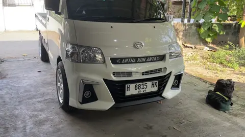 Terpasang juragan nya salatiga Bemper depan model ayla