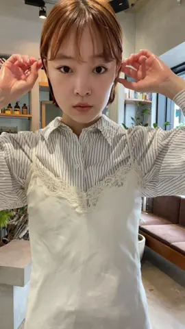 今年の夏はいつまでですか~❔ #美容師の日常 #美容師の休日 #美容師 #朝のルーティン #ボブアレンジ 