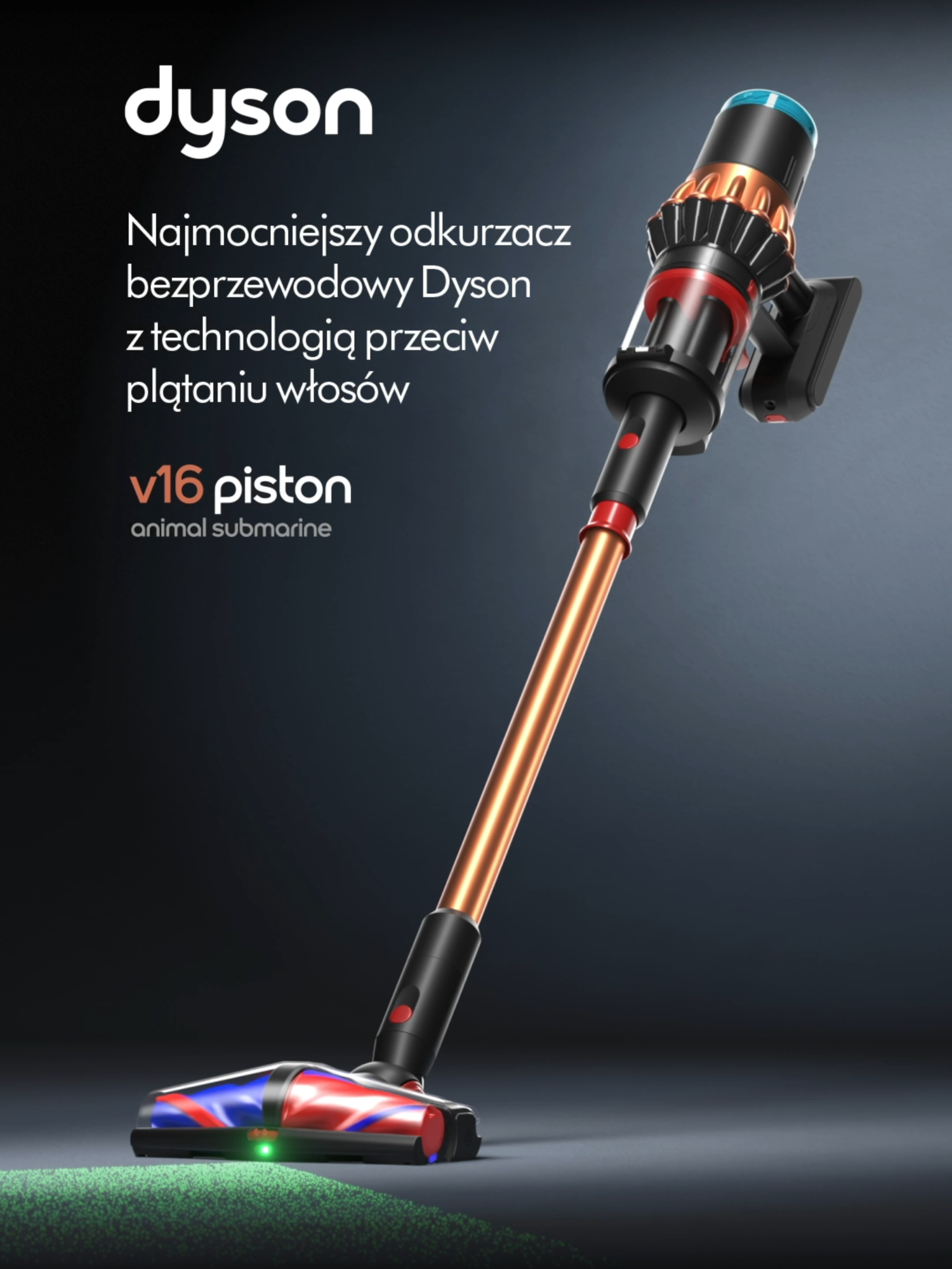 Nowy Dyson już jest! 🔥 Poznaj Dyson V16 Piston Animal™ – najmocniejszy odkurzacz bezprzewodowy Dyson o potężnej mocy ssania 315 AW. Co to oznacza w praktyce? Koniec z plączącymi się włosami i kurzem w zakamarkach. Sprzątanie staje się szybkie i dokładne, proste i zaskakująco satysfakcjonujące. Chcesz poczuć tę różnicę? 👀💜 Sprawdź więcej na dyson.pl #Dyson #DysonHome #Piston #Odkurzanie #Sprzątanie