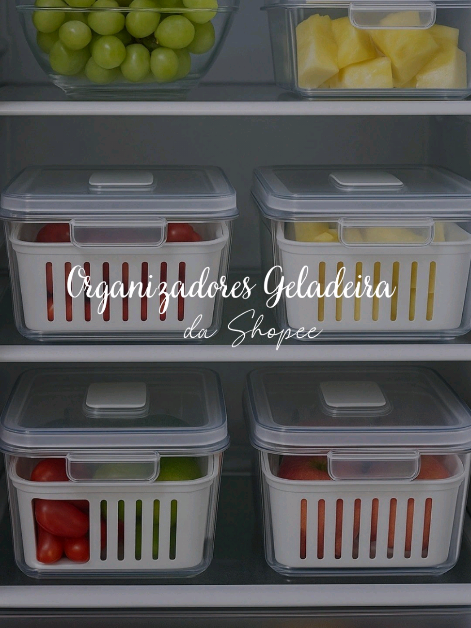📢Digite eu quero para receber o link!! Vc também encontra o link no primeiro comentário!! 🔗 🍎🥦 Chega de bagunça e desperdício na geladeira! Esse organizador de 3.8L com tampa é ideal para armazenar frutas, legumes e manter tudo fresquinho por muito mais tempo. ✨ Organização + conservação em um único produto! 👉 Garanta o seu agora e transforme sua geladeira!! #organizadores #organizadordegeladeira #geladeiraorganizada #cozinhaorganizada #achadinhos 