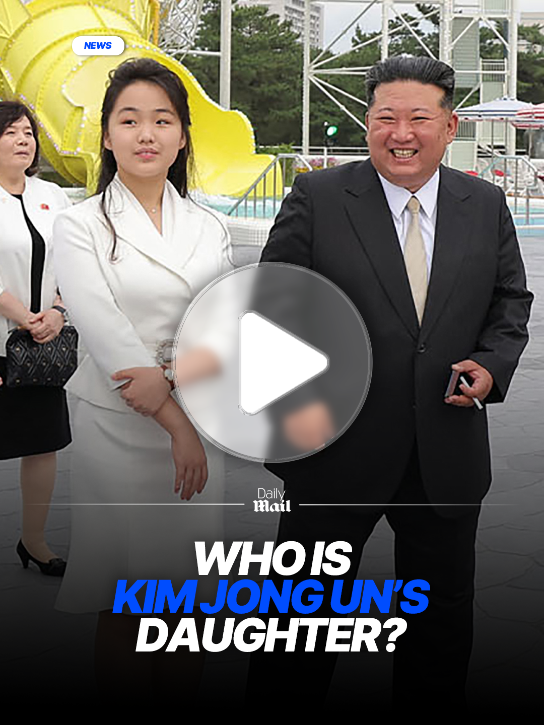 Kim Jong Un and his daughter Kim Ju Ae arrived in the Chinese capital on Tuesday to attend Wednesday's 'Victory Day' Parade - which will mark the 80th anniversary of Japan's surrender in World War II. #news #america #korea #world #war #kid