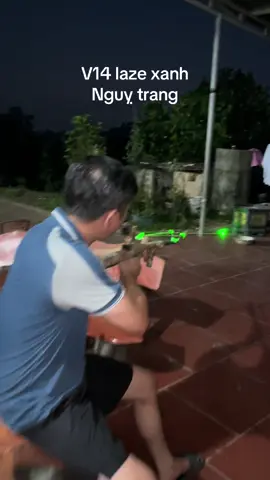 V14 laze xanh quấn nguỵ trang.#xuhuong #xuhuongtiktok #phongslingshot 