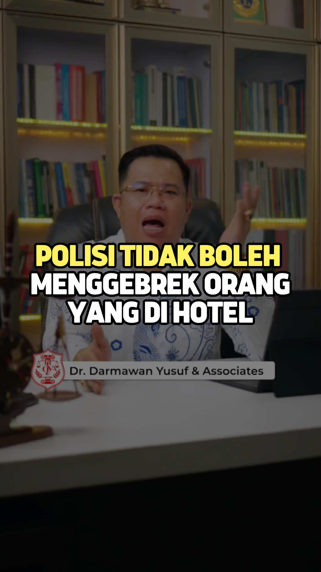 POLISI TIDAK BOLEH MENGGEREBEK ORANG YANG DI HOTEL #hotel #polisi #gerebek #kamar #hukum 