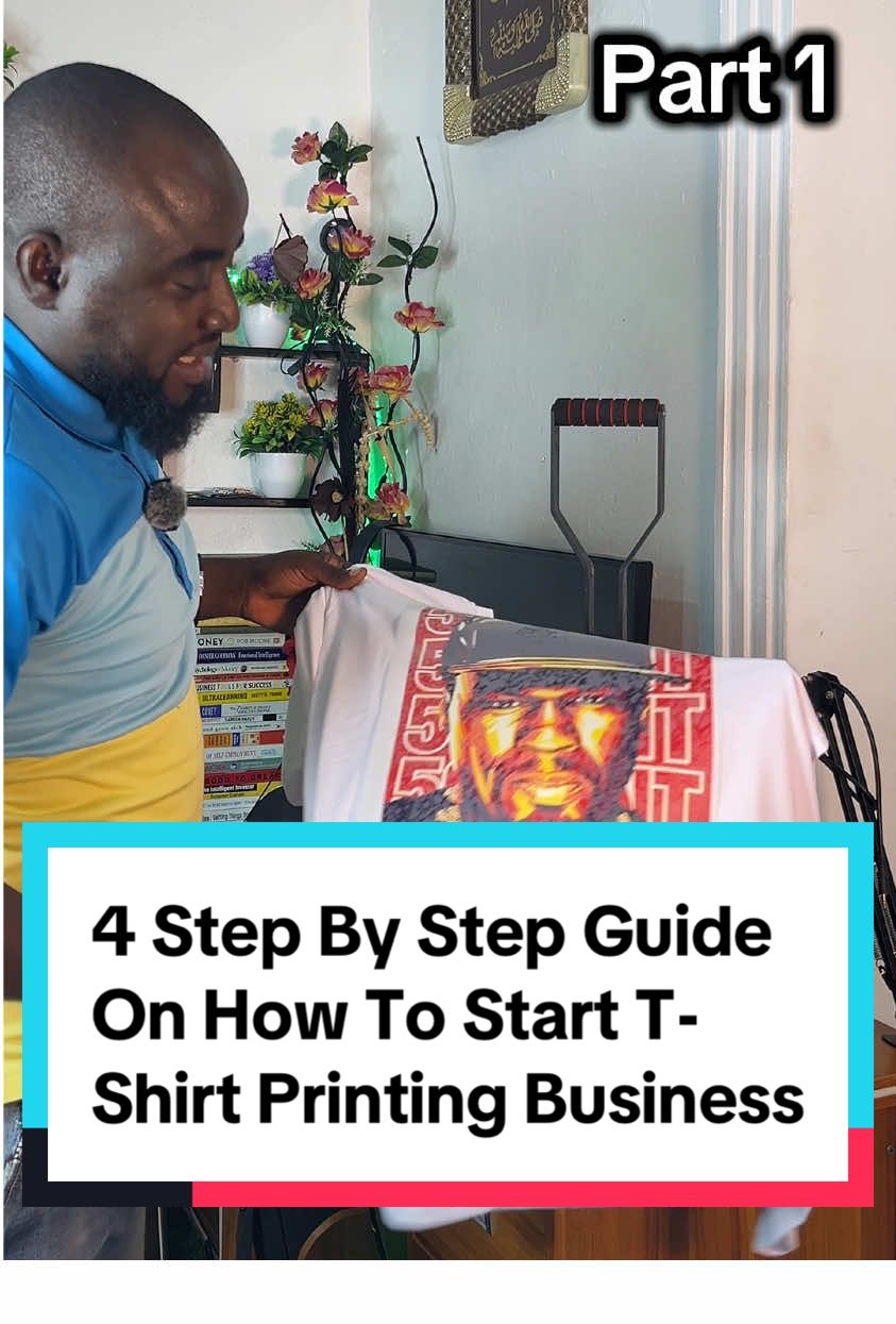 4 Step By Step Guide On How To Start T-Shirt Printing Business With Little Capital #tshirtprinting #shirtprint #business #businessideas 