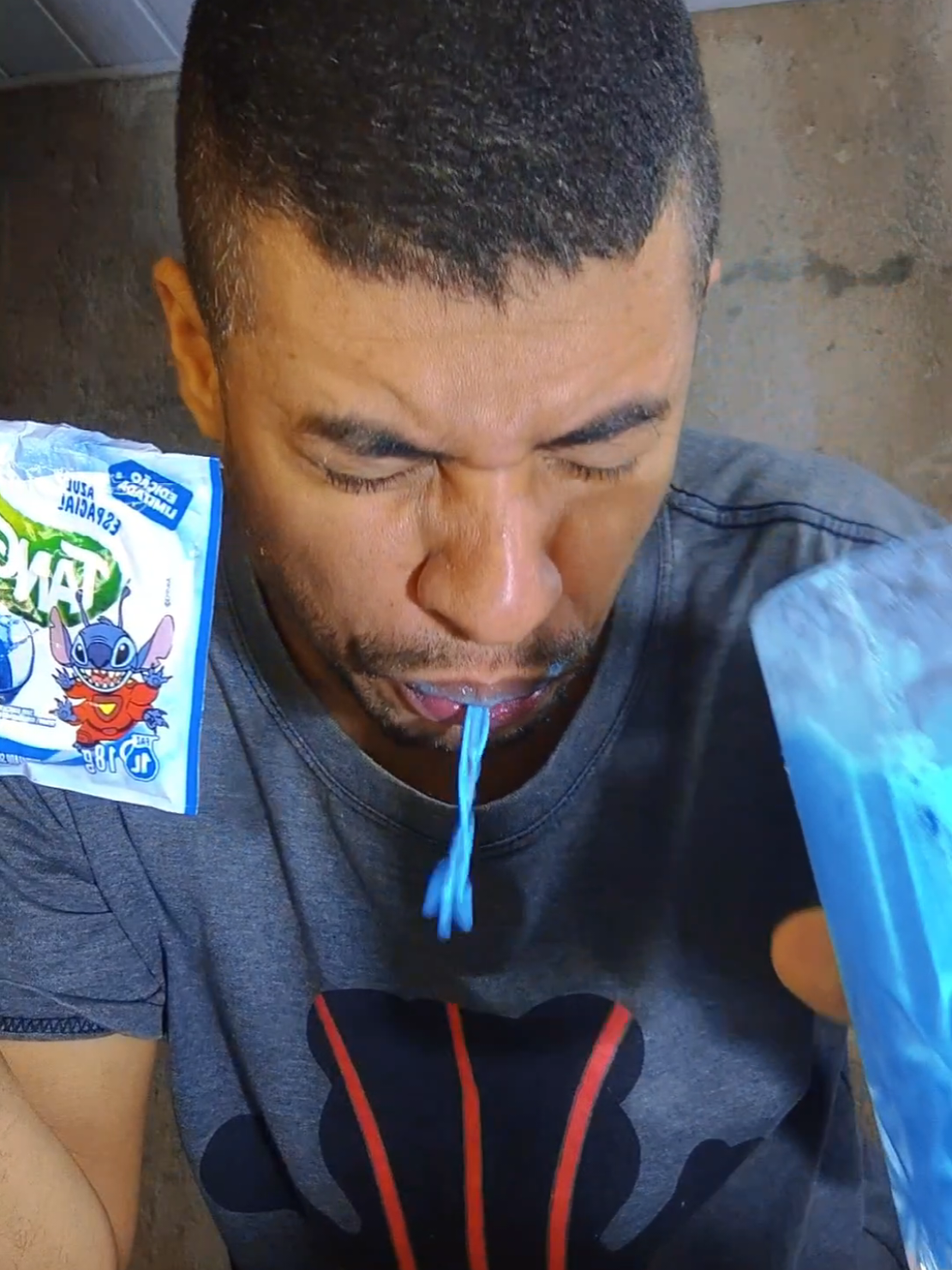 Leite gelado do Stich LiLo