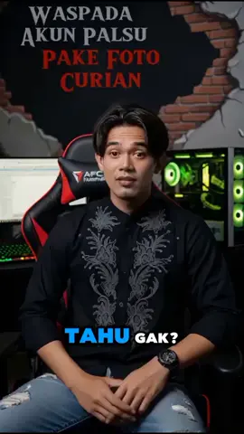 Jangan gampang percaya sama akun yang baru kenal terus sok akrab. Biasanya mereka pakai foto curian, manis di awal, ujungnya minta duit. Ingat, akun palsu itu nggak cuma nyuri foto, tapi juga bisa nyuri hati dan dompetmu. 👉 Cek dulu sebelum percaya. 👉 Jangan kasih data pribadi atau uang ke orang asing. 👉 Kalau ragu, lebih baik BLOKIR daripada menyesal. #WaspadaAkunpalsu #fotoCurian #ModusPenipuan #trending #foryoupage 