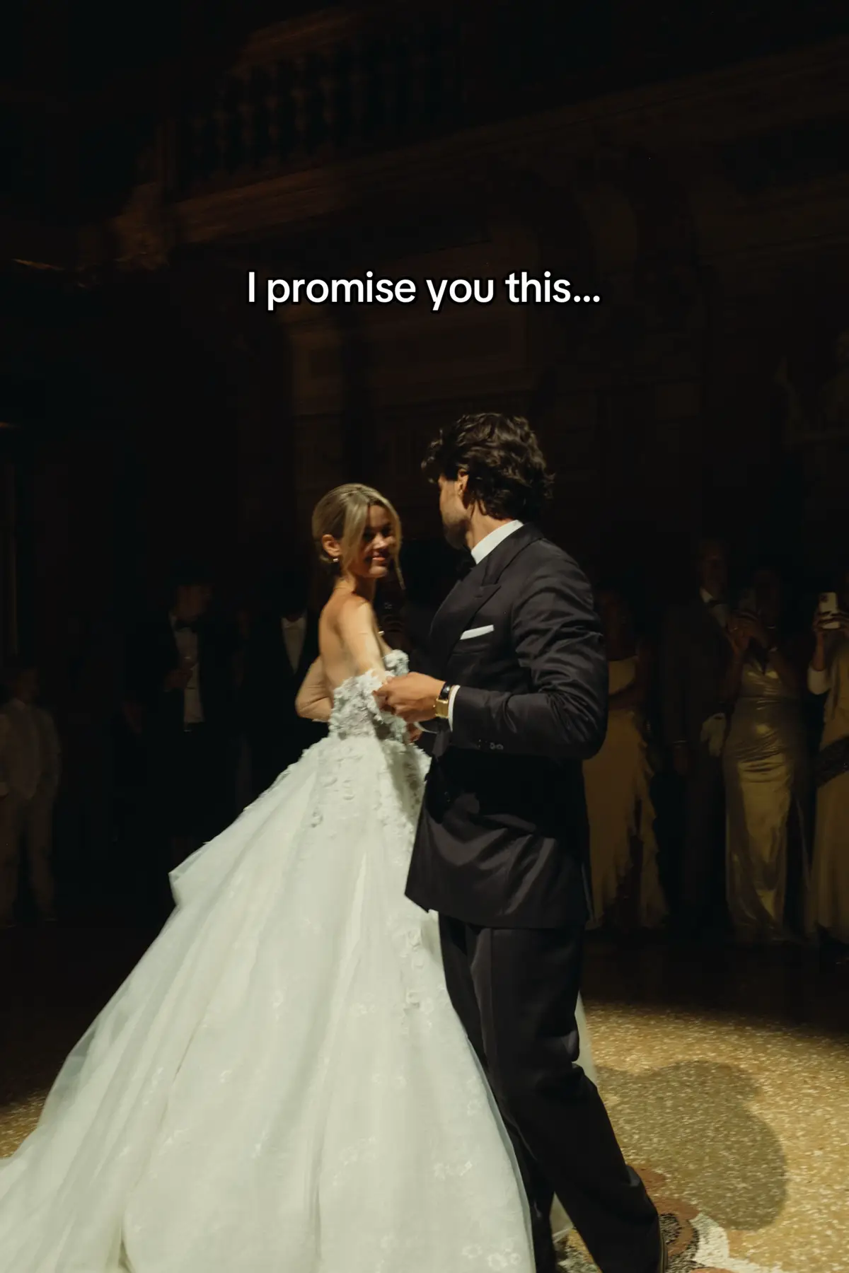 he is the reason I chose the right man 