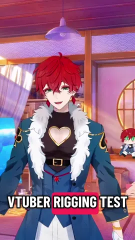 ¡AMO demasiado mi modelo! ♥️♦️ #vtuber #vtuberespañol #foryoupage❤️❤️ #rigging #redhair 