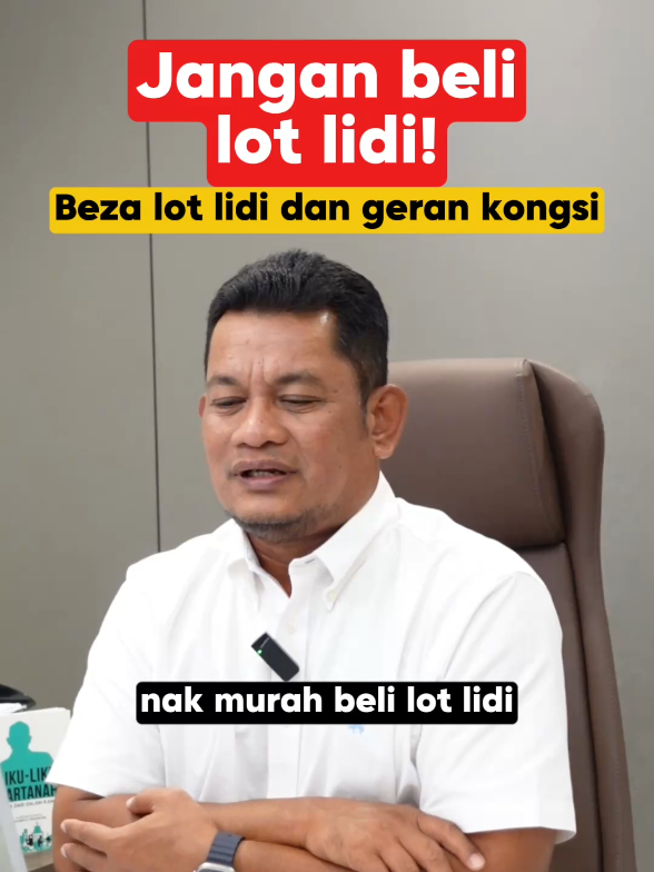 Ramai peguam hartanah nasihatkan untuk tidak membeli lot lidi. Apa beza lot lidi dengan geran kongsi?  Kenapa tak boleh beli lot lidi? Peguam hartanah, Dato Nazri Mustafa ada jawapannya.  #peguamhartanah #hartanah #datonazrimustafa #lotlidi #geran 