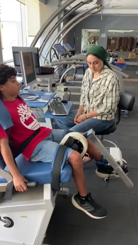 ✨ At only 11 years old, this young athlete is showing us what true determination looks like 💪⚽️ After undergoing ACL surgery, he’s already back on track, doing advanced sports assessments like Isokinetic testing and TMG to monitor his recovery and performance. The future is bright when the mindset is this strong! 🌟🔥 #SportsScience #Isokinetic #TMG #ACLRecovery #dr_amiraallam 