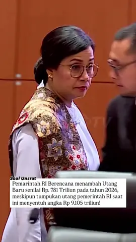 Pemerintah Indonesia berencana menambah utang baru sebesar Rp781,9 triliun pada tahun 2026 untuk membiayai Anggaran Pendapatan dan Belanja Negara (APBN) dan mendukung program pembangunan. Utang ini akan dipenuhi sebagian besar melalui penerbitan Surat Berharga Negara (SBN) dan sebagian kecil melalui pinjaman. Rencana ini menuai kritik dari beberapa ekonom yang khawatir akan beban utang, meskipun pemerintah memastikan pengelolaan utang akan dilakukan secara hati-hati dan menjaga keberlanjutan fiskal. 🎥 : @metrotv #apbn #defisit #dpr #mahasiswa #rakyat 