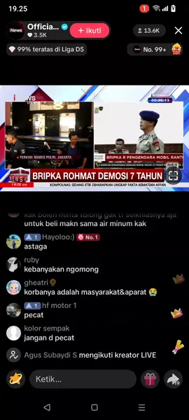 putusan sidang #brimob yg menabrak almarhum Arfan #trendingtiktok #firalfypシ 