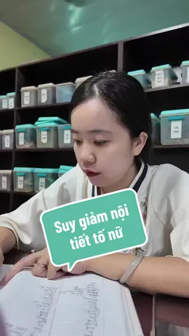 Suy giảm nội tiết nữ #tiemthuocdrtrang #thuocbo #noitiettonu #dongy #kinhnguye 