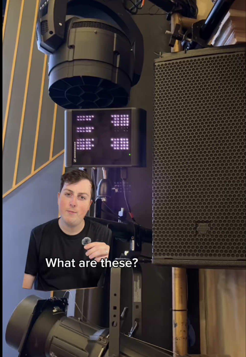 It’s crazy that infra red is invisible to the human eye, but it can do some pretty cool stuff! #londontheatre #theatretok #backstage #infrared #westendtheatre 