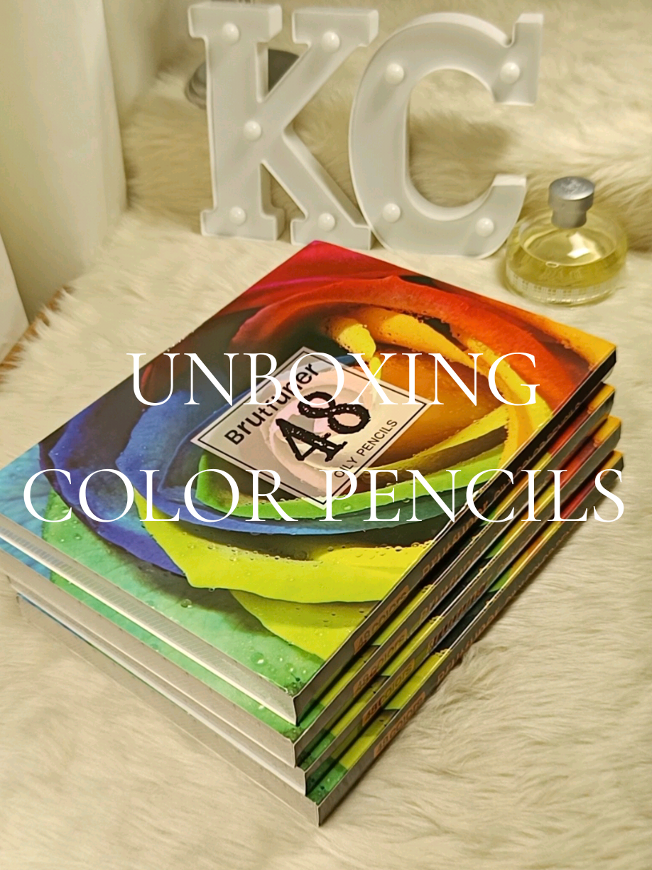 Unboxing series with Brutfuner Colored Pencils! 🌈 #brutfuner #colorpencil #artmaterials #fyp #creatorsearchinsights 