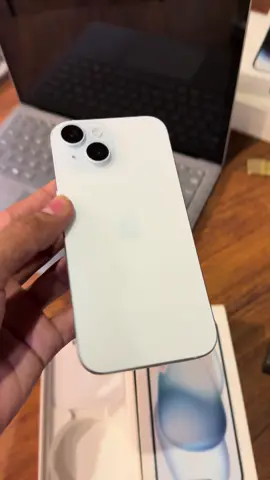 IPHONE 15 (128GB) 📲 100 HEALTH 🔋 ICE BLUE COLOUR 🧊 SIM LOCKED 🔒  WITH BOX 🎁 CONDITION LIKE BRAND NEW ✨  115,000 FIXED ❤️✨  FIX PRICE/NO NEGOTIATION🚫 CONTACT📞WHATSAPP📲03183585353. #iphones #1millionaudition #allmodelsavailable #fyppppppppppppppppppppppp #trustedseller 