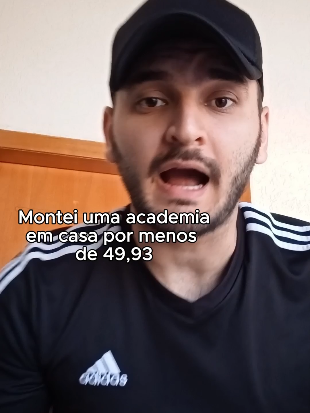Agora sim eu posso treinar em casa com qualidade e exercitar todo o meu corpo #academia #calistenia #treinoemcasa