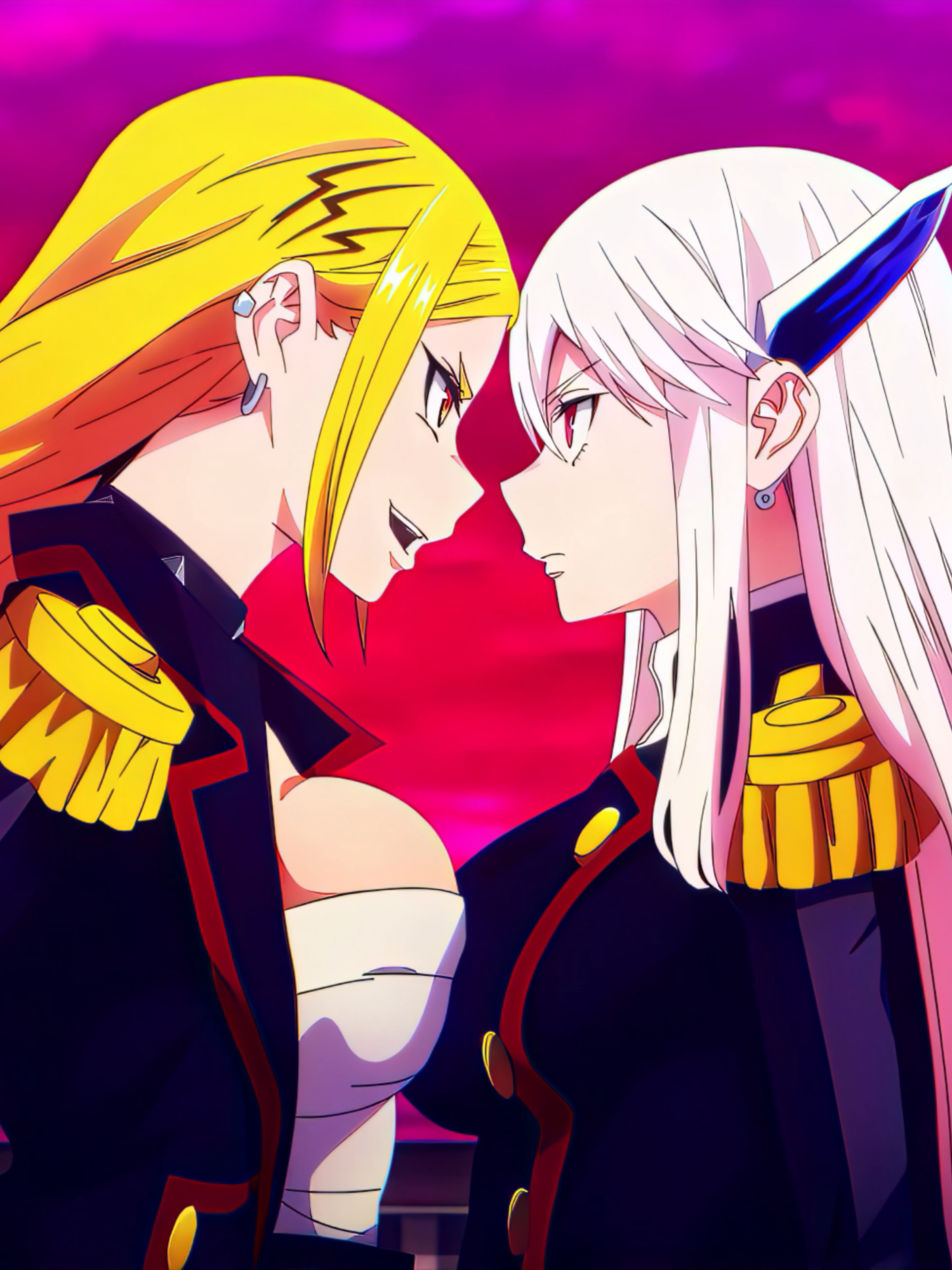 Mira and Ren 😫😍  Chained Soldier S2 Will Be 🔥 #matoseiheinoslave #mirakamiunten #renyamashiro #chainedsoldier #anime #animeedit