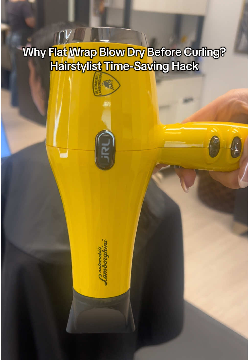 Why waste your arms on a full blowout when you’re just gonna curl it? 👀 Here’s how to flat wrap dry for the perfect base before curling 🔥 #hairtutorial #blowoututorial #hairstyletutorial #hairstyletutorial #denverhairstylist 