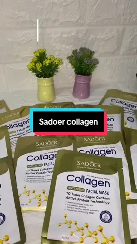 Kamu orang kena try,best Sangat guna mask collagen ni✨😍#maskcollagen#sadoermask#kulittegang#kulitcantik#fyp 