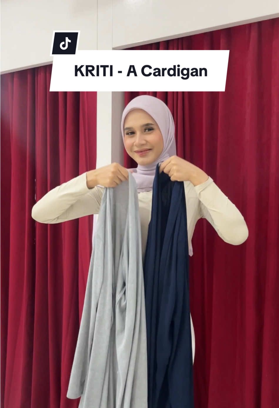 KRITIA - A Cardigan favorit minzo😍  #zoya #zoyalovers #zoyafashionhijab #brandfestival #rekomendasihijab #hijabmotif #patternscarf #kerudungmotif #unboxing #outfit #cardigan #grwm #pov