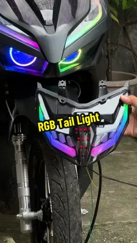 Baka ikaw na lang hindi naka RGB Tail Light sa inyo 🤪 #rgbtaillight #rgbtaillightforhondaclick #rgblights #indoconceptinspired🇵🇭 #hondaclick125 