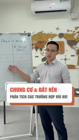 Các trường hợp rủi ro của Chung cư và Đất nền! #maihoangdatmashome #tiktokviral #bđs #batdongsan #viral 