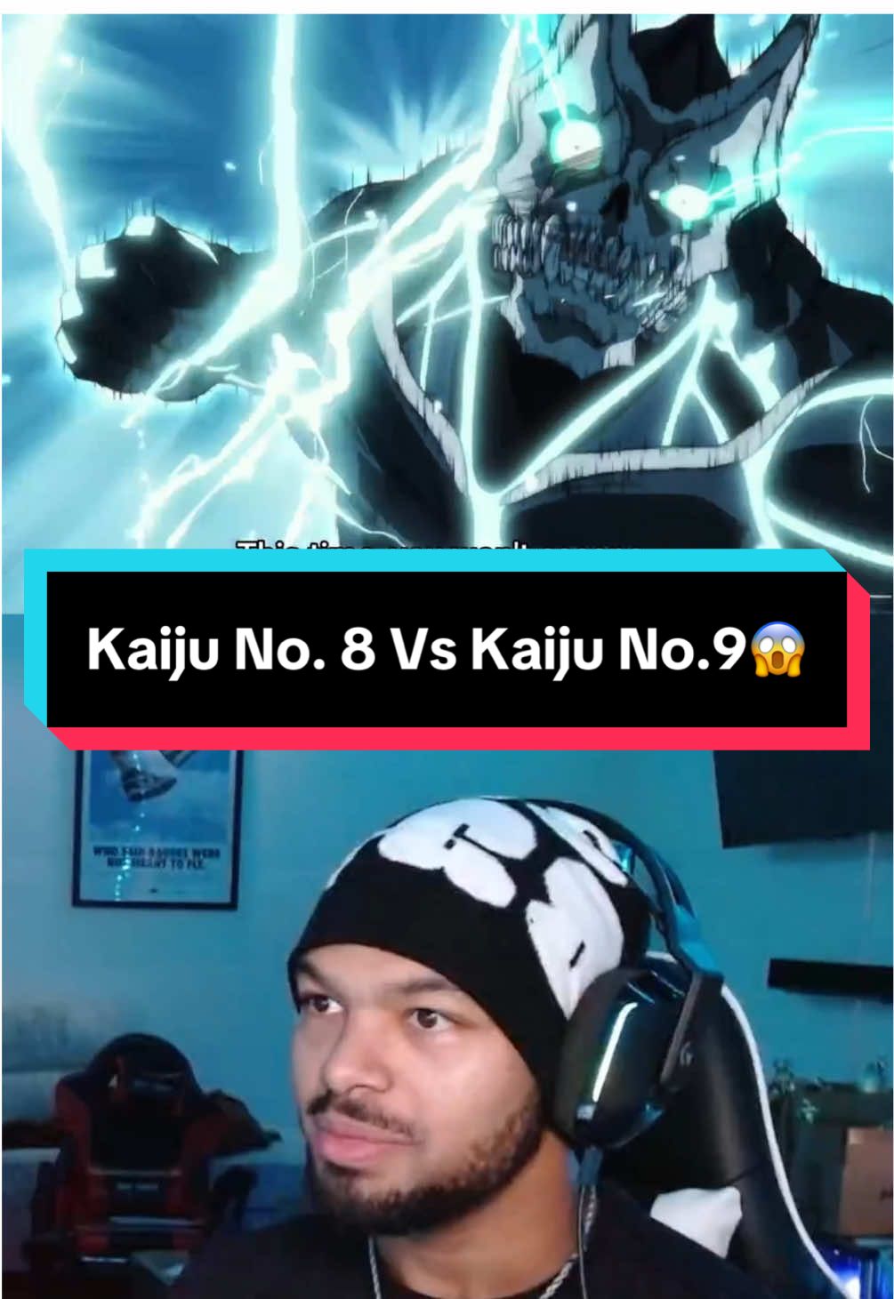 Kaiju No. 8 Vs Kaiju No. 9😱 #fyp #anime #animetiktok #tiktokretrocontest #kaijuno8 
