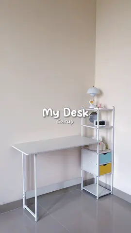 My fav desk karena beneran multifungsi dan minimalis 😍 #mejamurah #meja #mejakerja #mejabelajar #mejaminimalis 