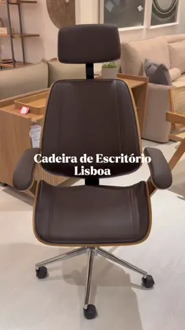 Conheça a Cadeira de Escritório Lisboa! #fyp #fy 