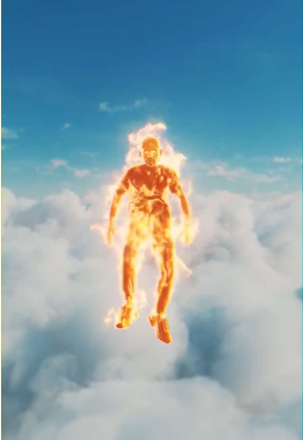 FLAME ON🔥 #fyp #humantorch #3d #cgi #fantasticfour 