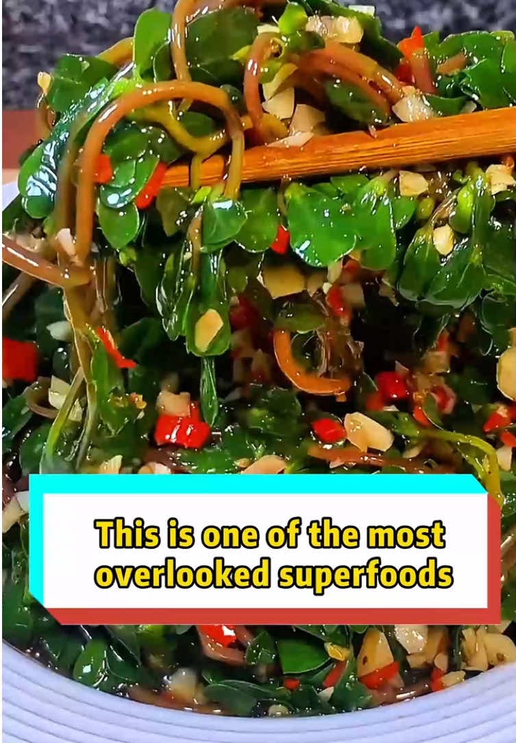 Do you have this kind of wild vegetables in your garden? You can try the taste. #knowledge #amazing #purslane
