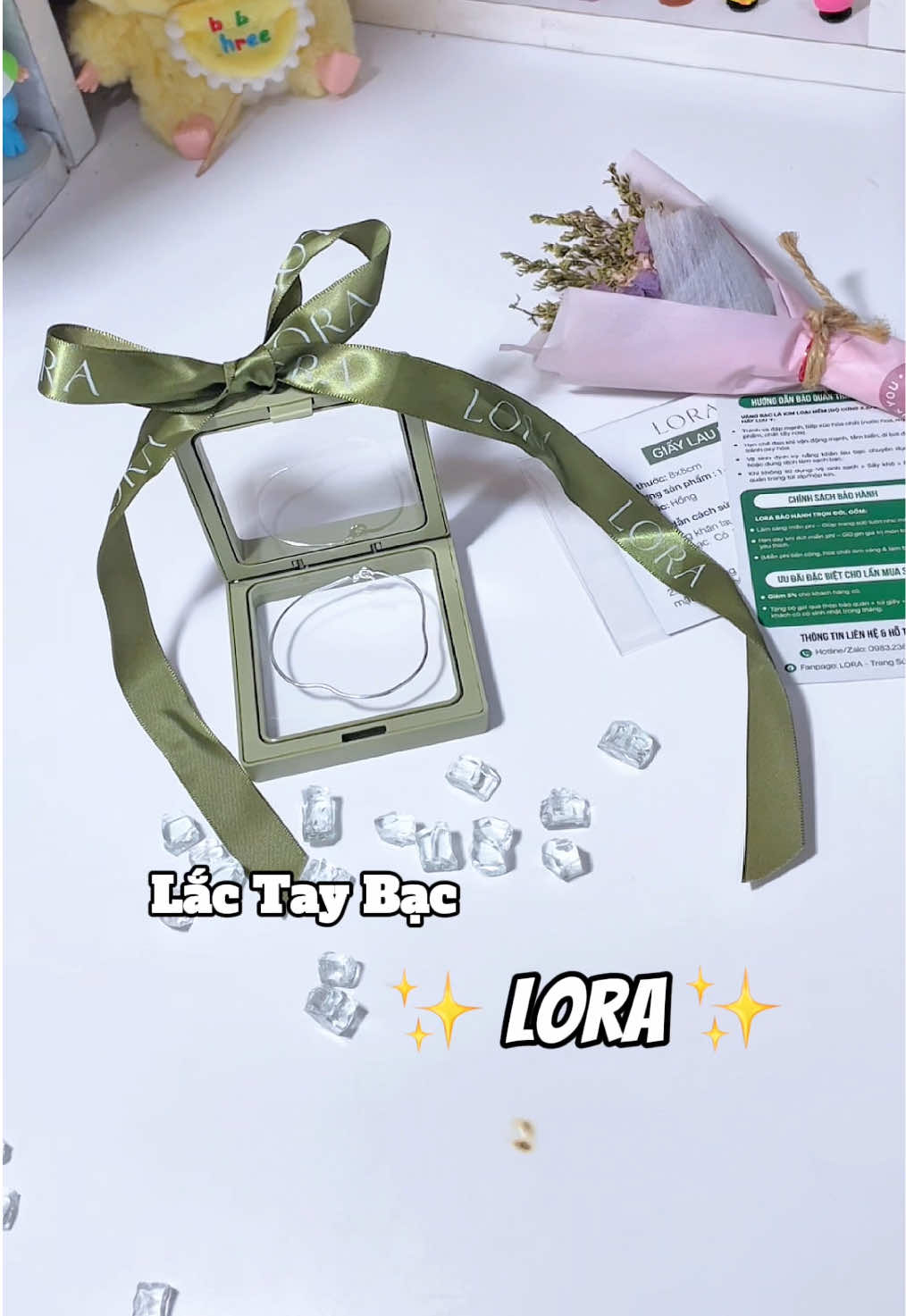 Vòng xinh iu cho mấy bà tay nhỏ như tui ✨✨✨ #vongtay #vongtaybac #lactaybac #lacbac #bacs925 