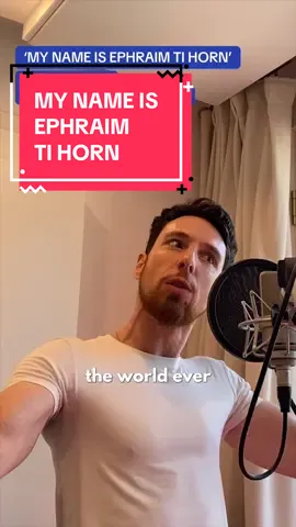 MY NAME IS EMPHRAIM TI HORN - from DARK AGE, RED RISING. #ephraimtihorn #redrising #redrisingseries #piercebrown #voiceactor 