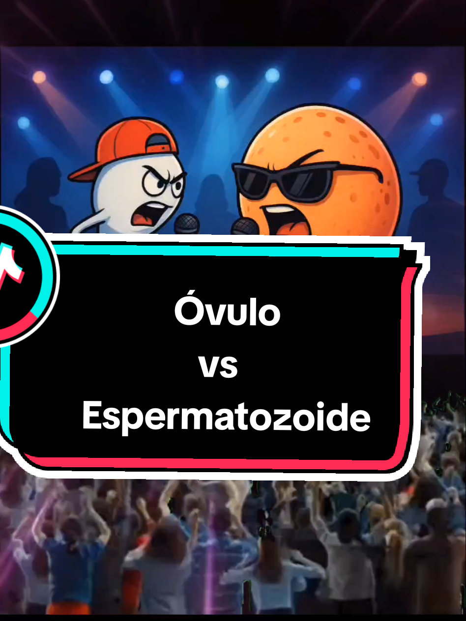 Respuesta a @freiber07  🎤Óvulos vs Espermatozoides  🎵Batallas de rap con ciencia  #mundonaat #biologia #ciencia #medicina #cienciaentiktok 