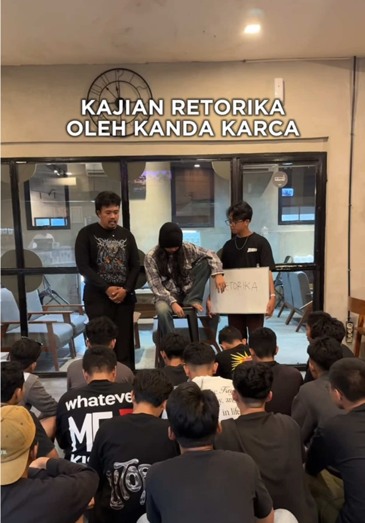 Belajar seni berbicara @Teras Kost TV 