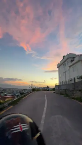 #foryou#fyp#viralvideo#sunset#bikeride
