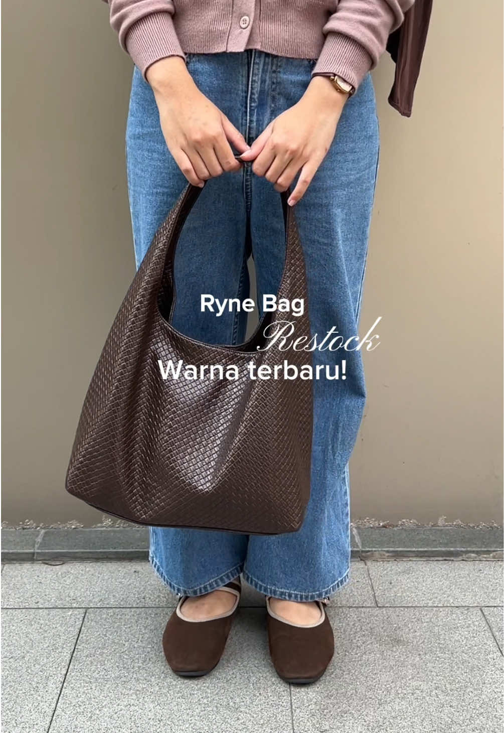 Totebag aesthetic daily muat lapptop 14inch yang bakal kepakai, Ryne Bag restock dengan warna baru (brown)🤎 #GajianSale #PromoGuncang99 #WIBGAJIAN #rynebag #jimshoney 