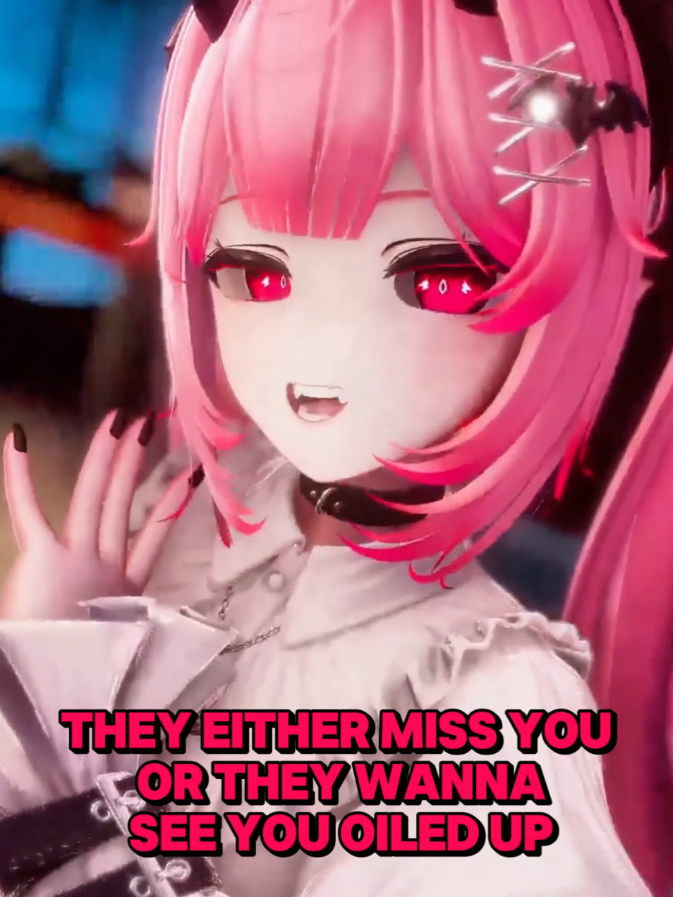 your friend really misses you #vtuber #3dmodel 