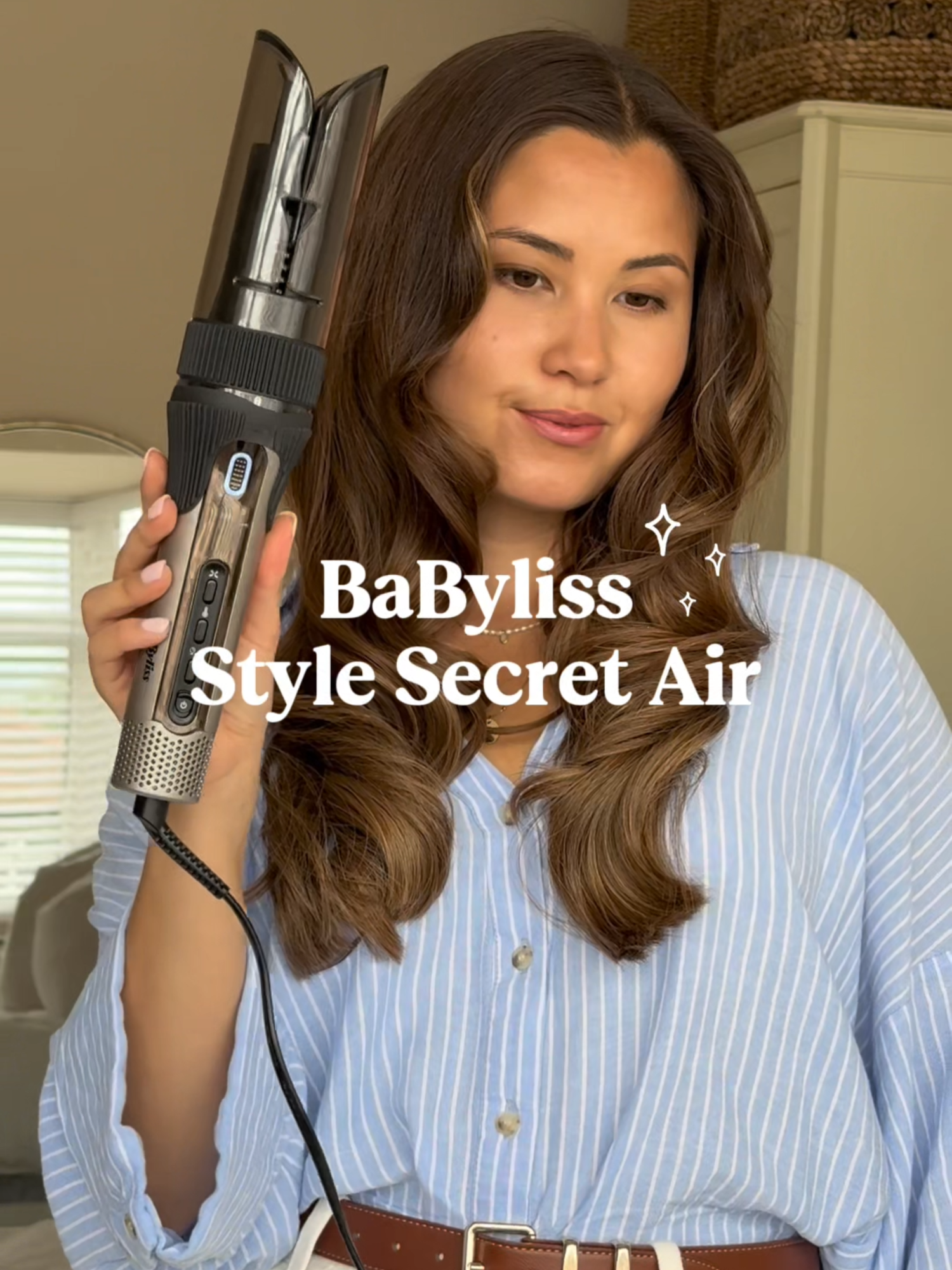💫 @jenlailyn creates stunning Hollywood curls with the new BaByliss Style Secret Air. #BaBylissStyleSecretAir #GetReadyWithBaByliss #Curls #AirCurler