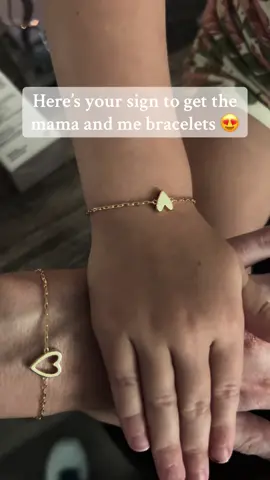The most precious and whimsical mama and me bracelets. I will treasure these and the fact that my girl loves to match mama 😍