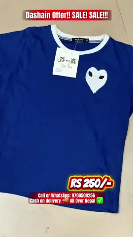 Cute 250 Tshirt For 8-9yrs upto 13-14 Yrs #Salemandu #fyp 