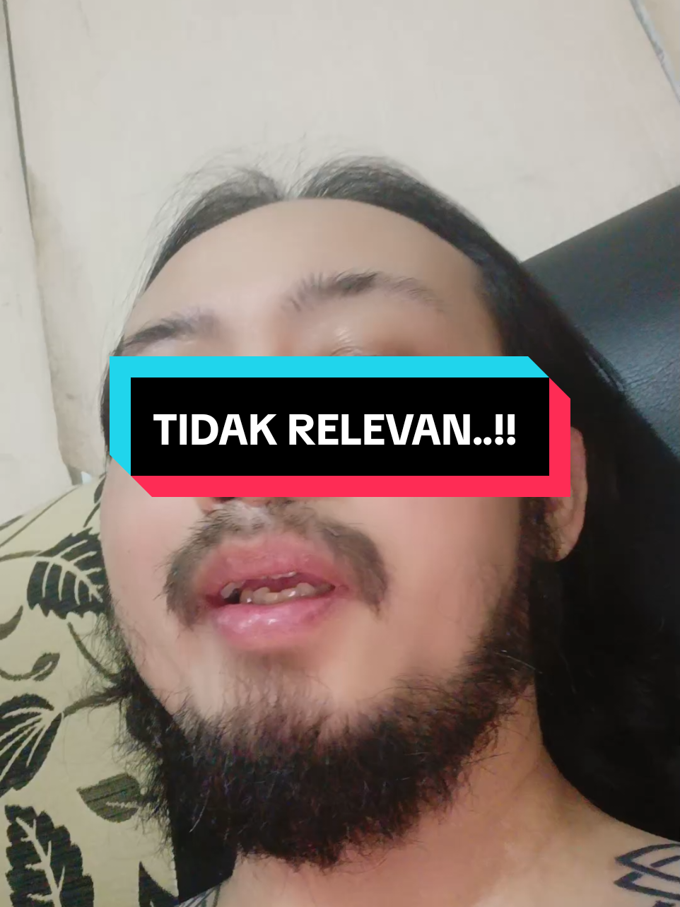 Replying to @lili.limun analogy yg tidak relevan.. sama sekali tidak relevan.. 