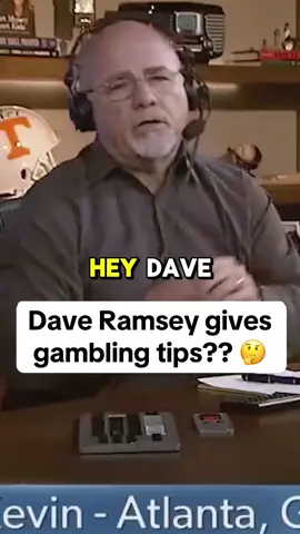 Dave Ramsey gives NFL betting tips? #nfl #football 