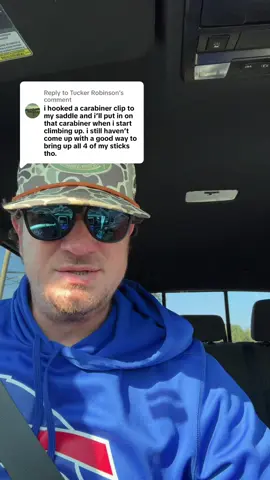 Replying to @Tucker Robinson check out the Molle hook from @3D Hunting Solutions to get those sticks up with you as you go. #hunting #outdoorsman #Outdoors #huntingtiktok #deerhunting #deerseason #deertiktok #bowhunting #bowtok #bowhunter #archery #saddlehunting 