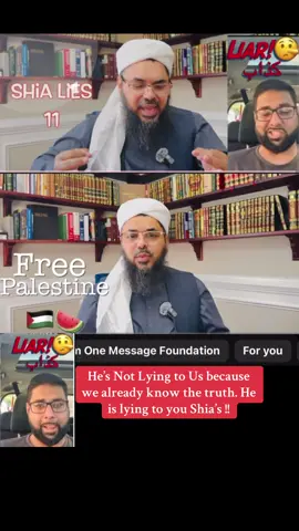 Shia gets caught lying to his own people. Without lies shiaism dies. #ForYou #fyp #ZamanMianOfficial #shialiar #shiacaughtlying 