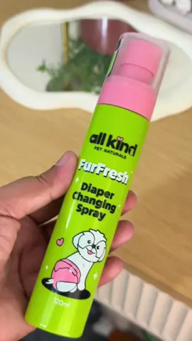 Say goodbye to stressful diaper changing! Let’s keep diaper changing so much easier!! All Kind Pet Naturals Furfresh Diaper changing spray is here! ✨👌 Pawfect for daily use, this has a no rinse formula.  Deodorizes, soothes and protects their skin. Affordable too! and very easy to use!  #Petcare #diaperchangingspray #furfresh #allkindpetnaturals #pethygiene 